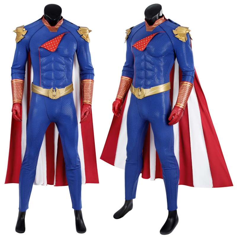 The Boys Season 3 Cosplay Costume The Homelander Halloween Suit Male Blue Outfits