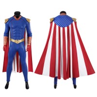 The Boys Season 3 Cosplay Costume The Homelander Halloween Suit Male Blue Outfits