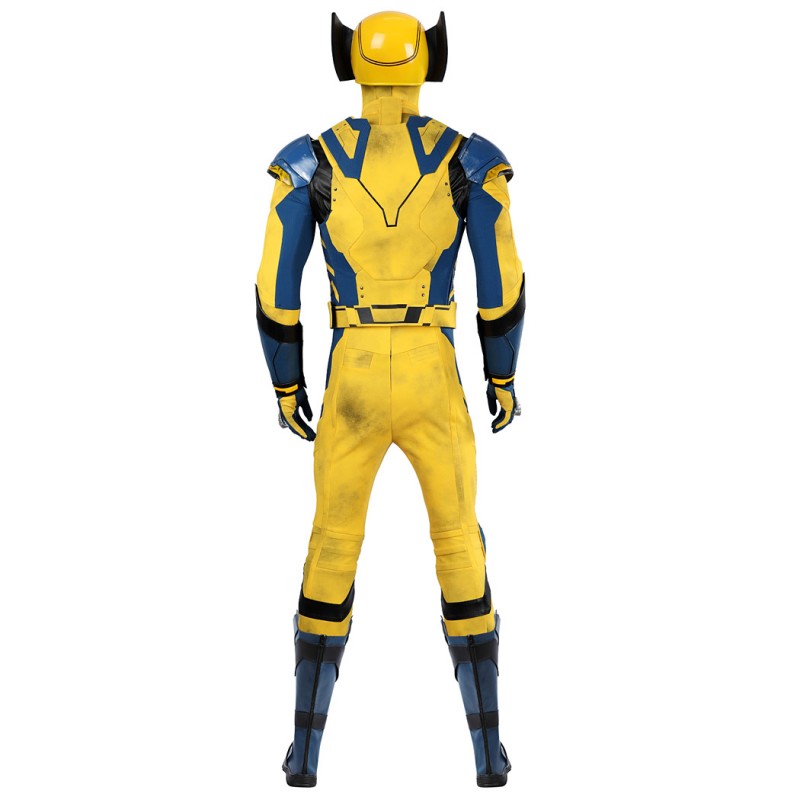 Wolverine Suit Deadpool & Wolverine Cosplay Costume Yellow Halloween Outfits