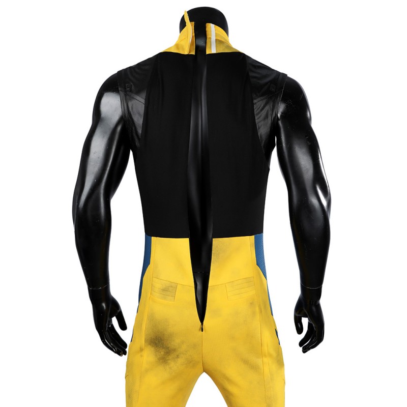 Wolverine Suit Deadpool & Wolverine Cosplay Costume Yellow Halloween Outfits