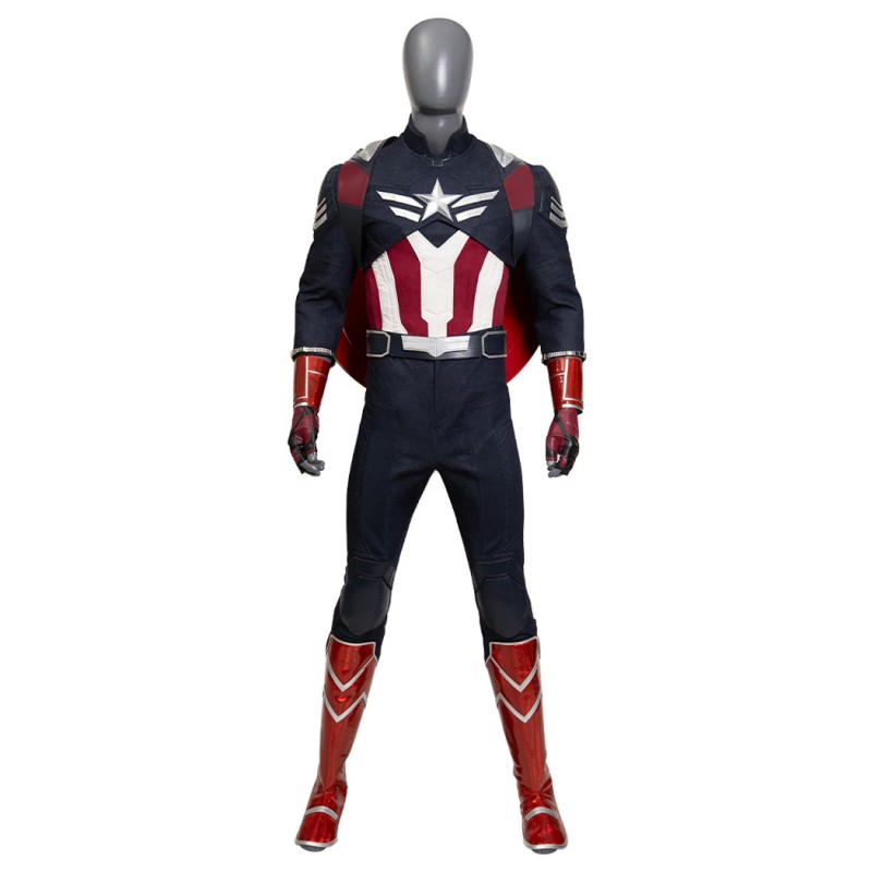 Captain America Sam Wilson Suit Captain America Brave New World Cosplay Costumes