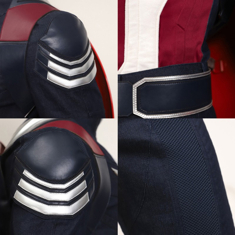 Captain America Sam Wilson Suit Captain America Brave New World Cosplay Costumes