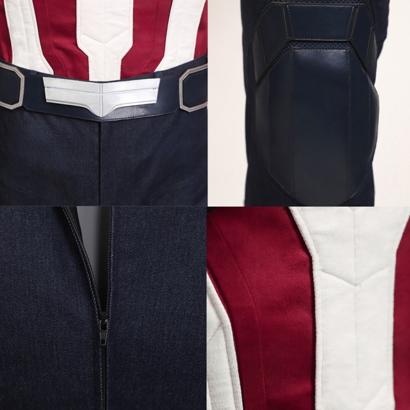 Captain America Sam Wilson Suit Captain America Brave New World Cosplay Costumes