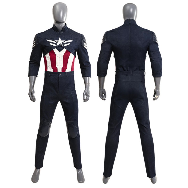 Captain America Sam Wilson Suit Captain America Brave New World Cosplay Costumes