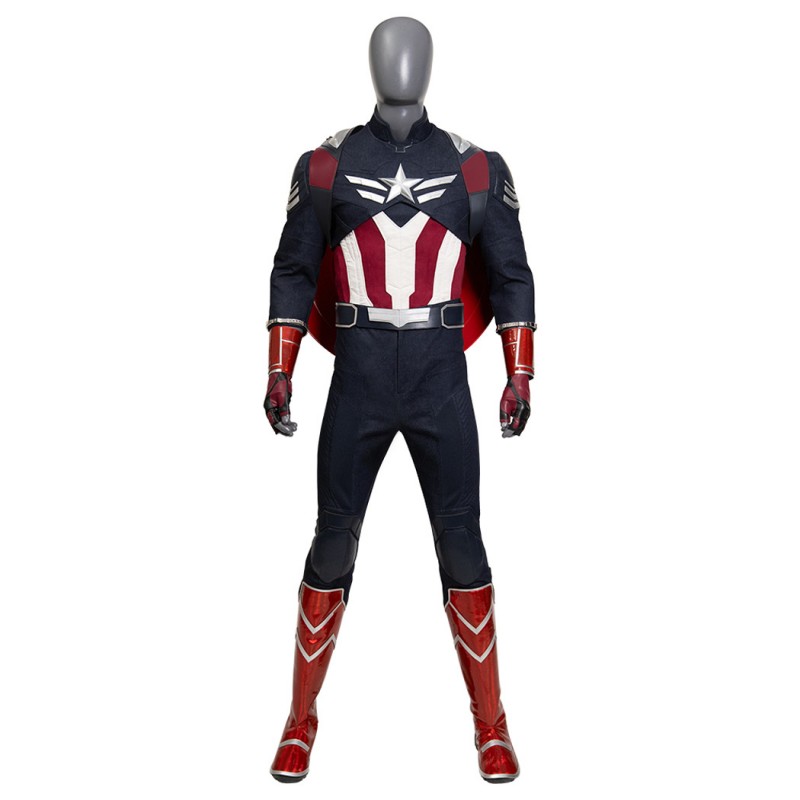 Captain America Sam Wilson Suit Captain America Brave New World Cosplay Costumes