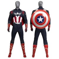 Captain America Sam Wilson Suit Captain America Brave New World Cosplay Costumes