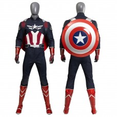 Captain America Sam Wilson Suit Captain America Brave New World Cosplay Costumes