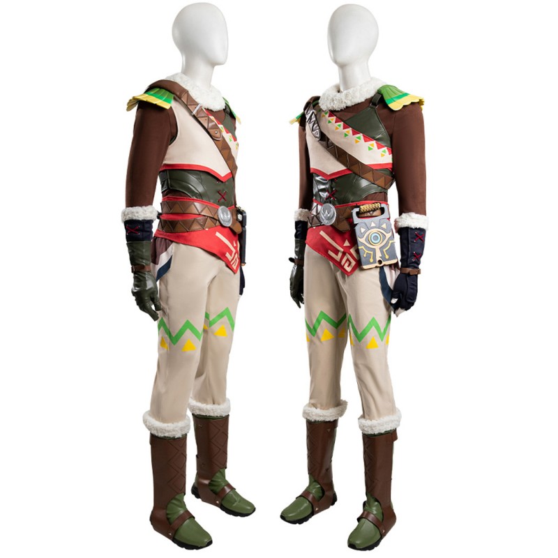 TLOZ Rito Costume The Legend of Zelda Cosplay Suit Game Halloween Outfits