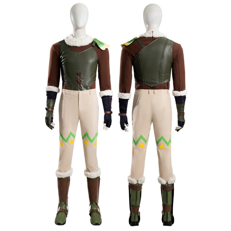 TLOZ Rito Costume The Legend of Zelda Cosplay Suit Game Halloween Outfits