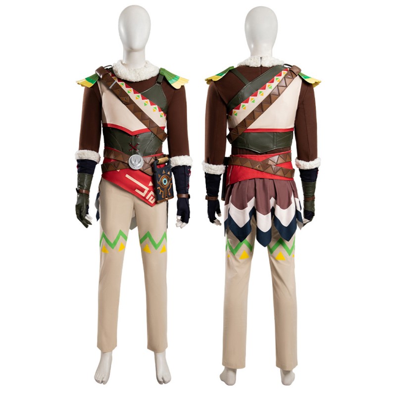 TLOZ Rito Costume The Legend of Zelda Cosplay Suit Game Halloween Outfits