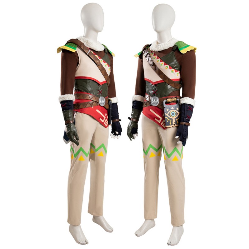 TLOZ Rito Costume The Legend of Zelda Cosplay Suit Game Halloween Outfits