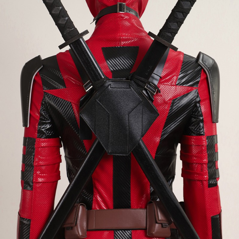 Deadpool 3 Lady Costume Deadpool & Wolverine Ladypool Halloween Cosplay Suit Top Level