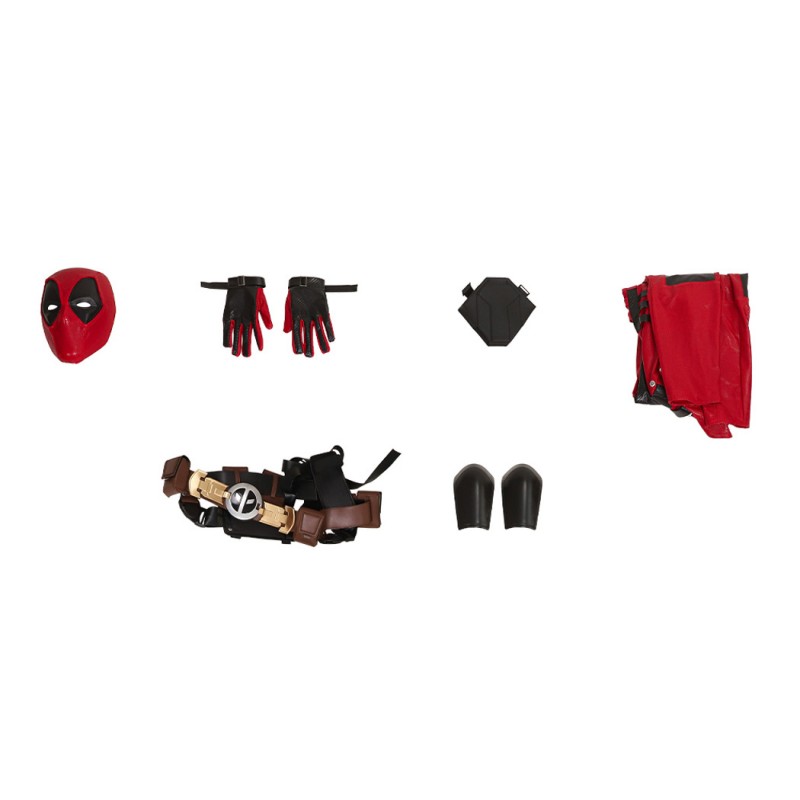 Deadpool 3 Lady Costume Deadpool & Wolverine Ladypool Halloween Cosplay Suit Top Level