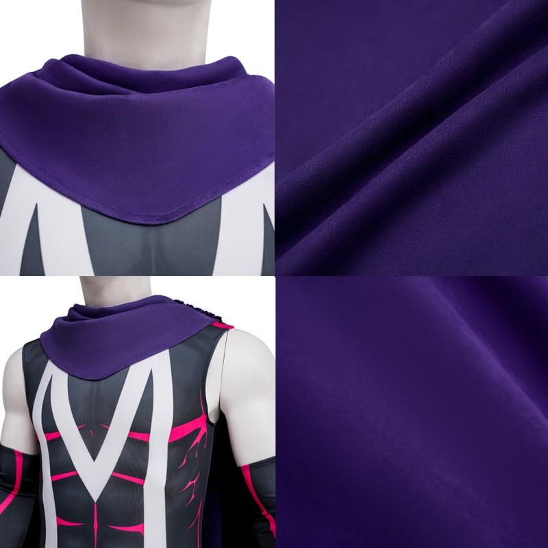 X-Men 97 Magneto Jumpsuit Erik Lehnsherr Cosplay Costume Printed Suit