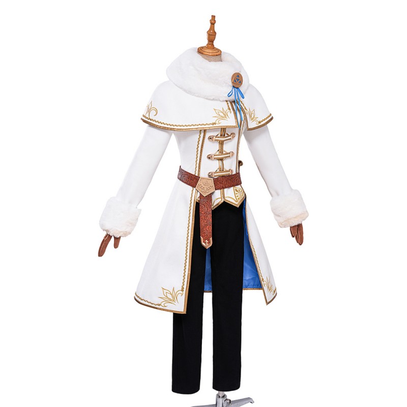 Princess Zelda Winter Suit The Legend of Zelda Cosplay Costume