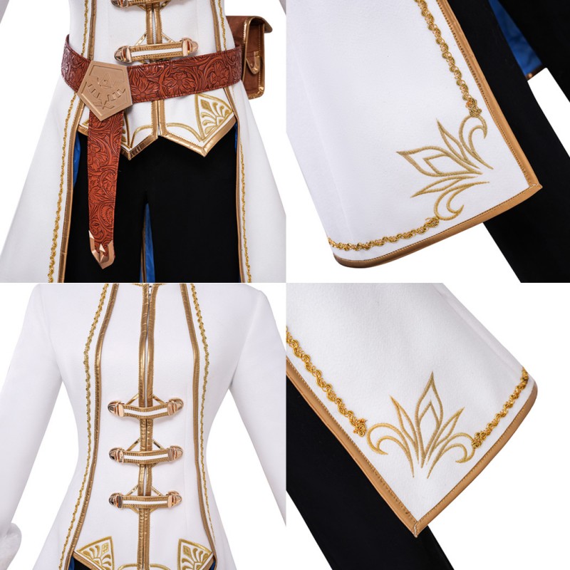 Princess Zelda Winter Suit The Legend of Zelda Cosplay Costume