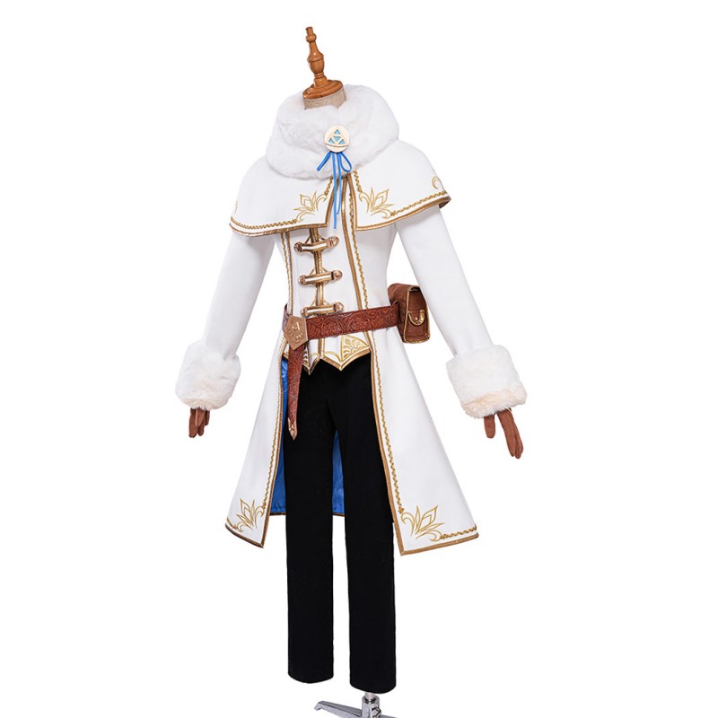 Princess Zelda Winter Suit The Legend of Zelda Cosplay Costume