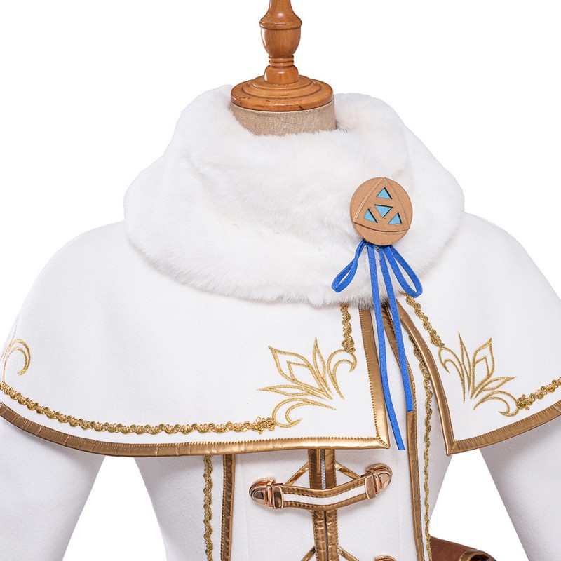 Princess Zelda Winter Suit The Legend of Zelda Cosplay Costume