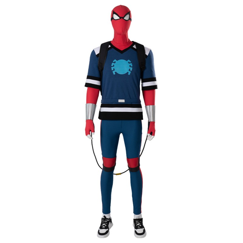 Spider-Man Freshman Year Cosplay Costume Spiderman Peter Parker Jumpsuit