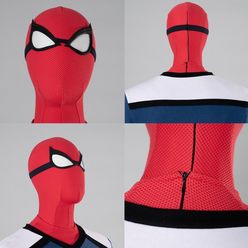 Spider-Man Freshman Year Cosplay Costume Spiderman Peter Parker Jumpsuit