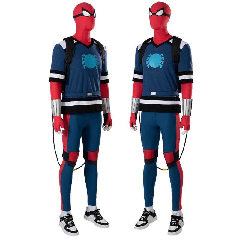 Spider-Man Freshman Year Cosplay Costume Spiderman Peter Parker Jumpsuit