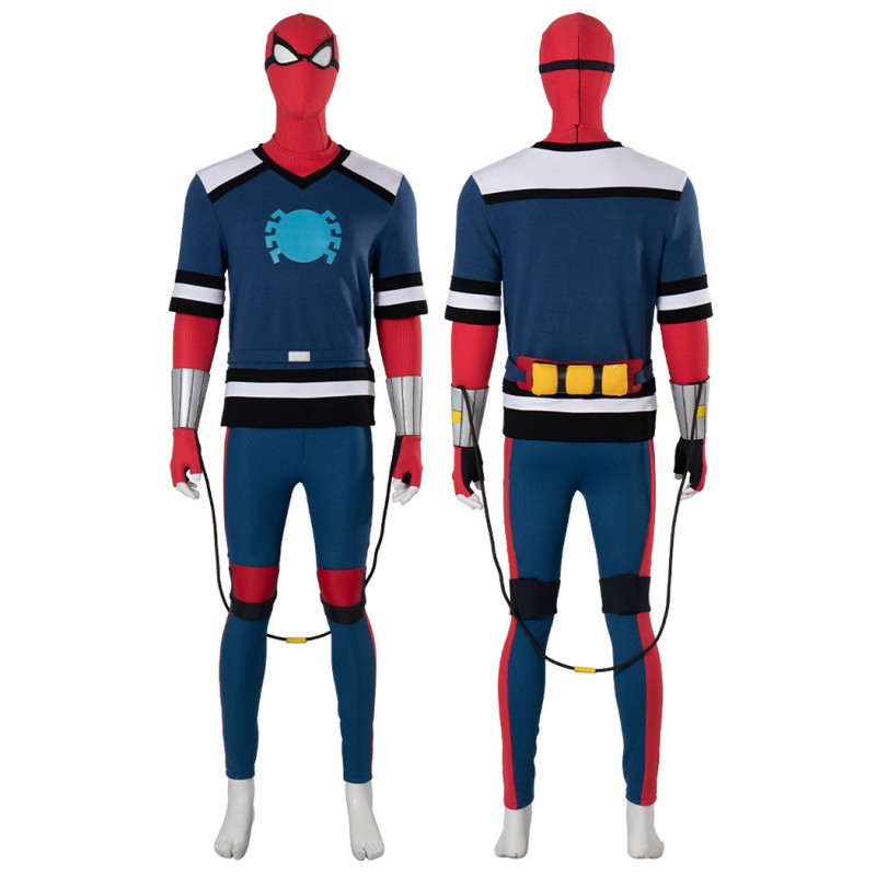 Spider-Man Freshman Year Cosplay Costume Spiderman Peter Parker Jumpsuit