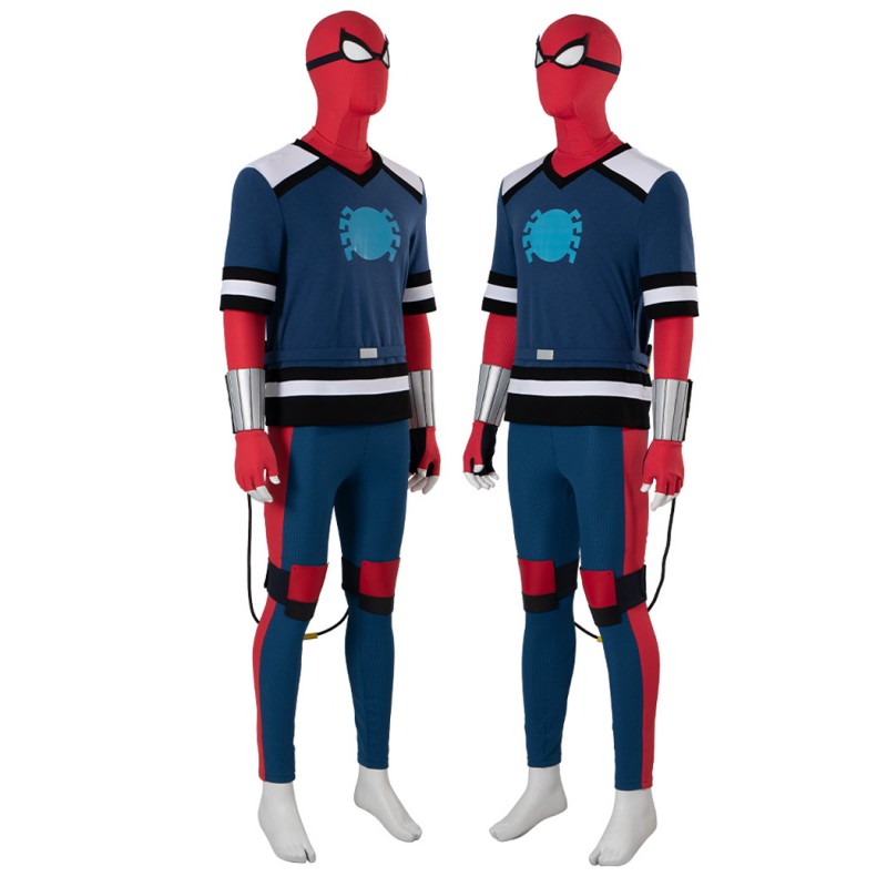 Spider-Man Freshman Year Cosplay Costume Spiderman Peter Parker Jumpsuit