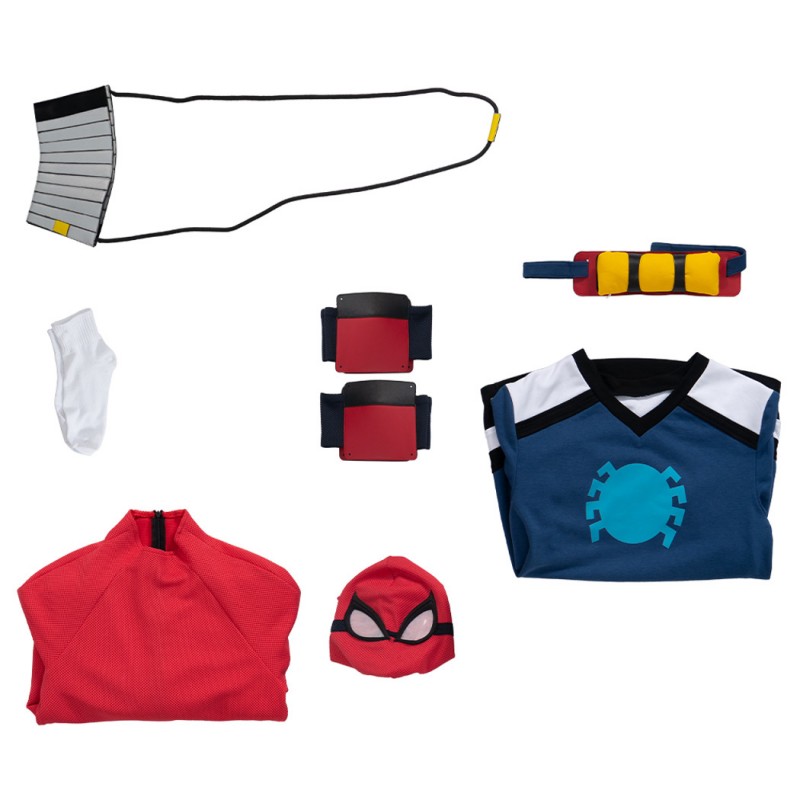 Spider-Man Freshman Year Cosplay Costume Spiderman Peter Parker Jumpsuit