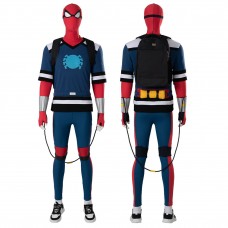 Spider-Man Freshman Year Cosplay Costume Spiderman Peter Parker Jumpsuit