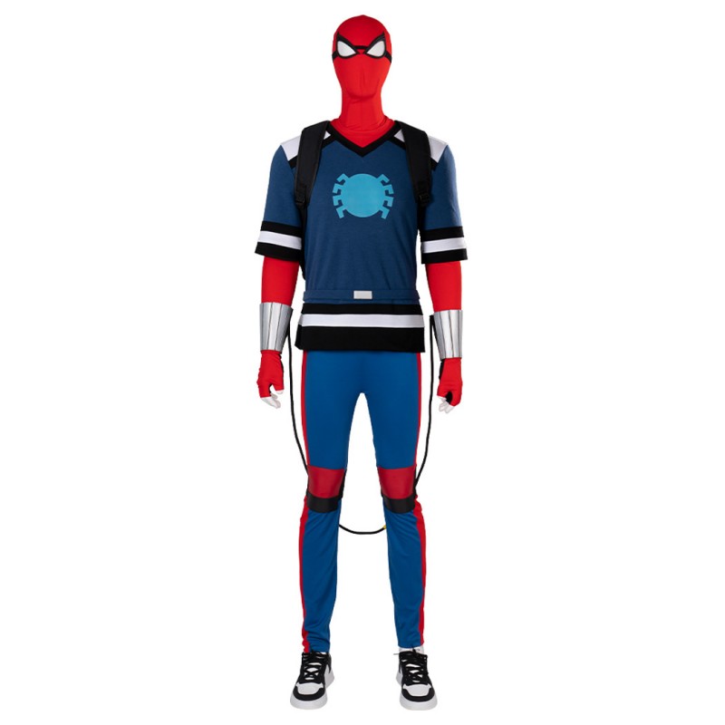 Spider-Man Freshman Year Cosplay Costume Spiderman Peter Parker Hoodie