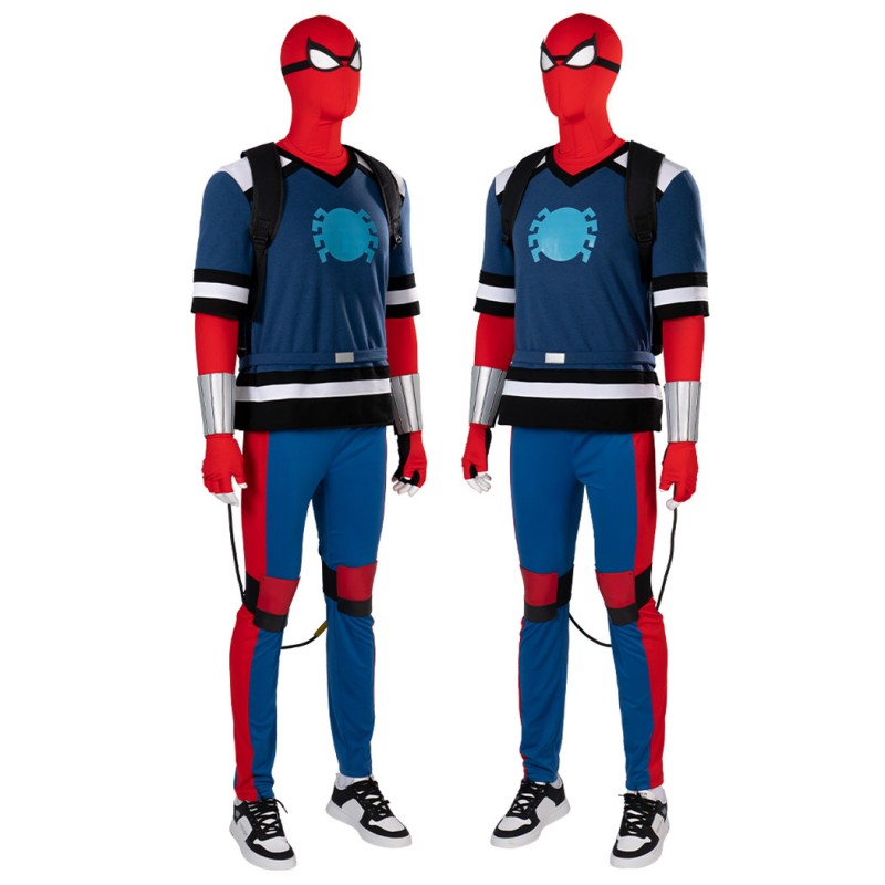 Spider-Man Freshman Year Cosplay Costume Spiderman Peter Parker Hoodie