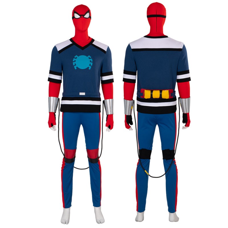 Spider-Man Freshman Year Cosplay Costume Spiderman Peter Parker Hoodie