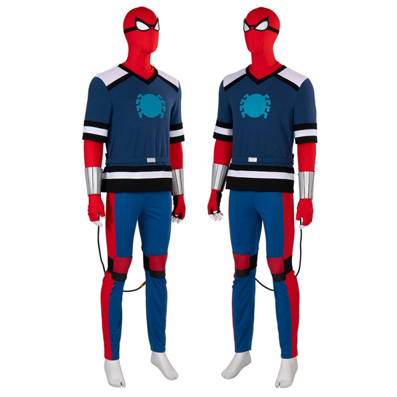 Spider-Man Freshman Year Cosplay Costume Spiderman Peter Parker Hoodie