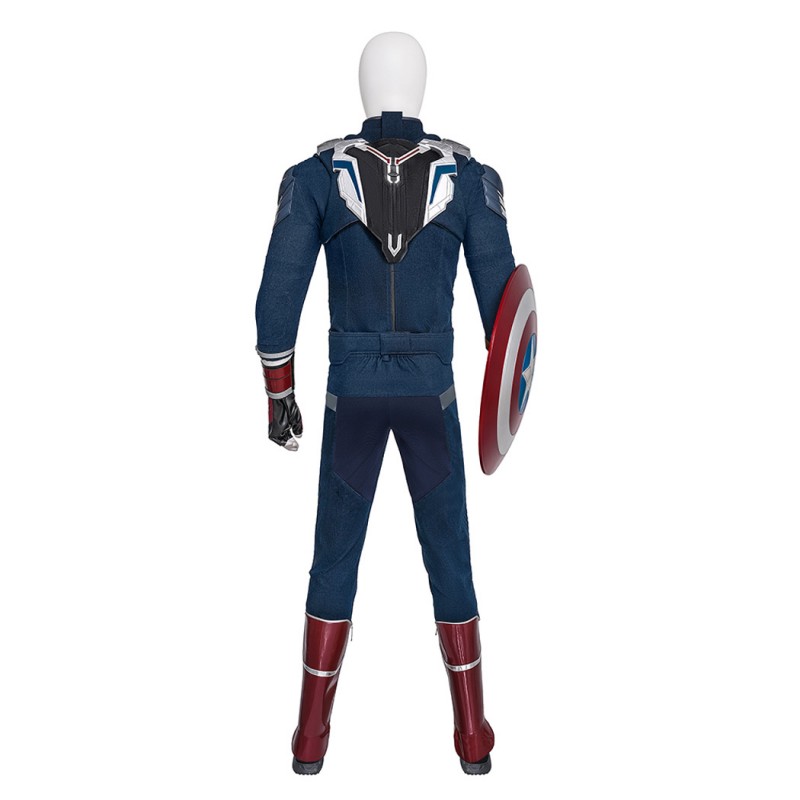 Sam Wilson Costume Captain America Brave New World Halloween Cosplay Suit