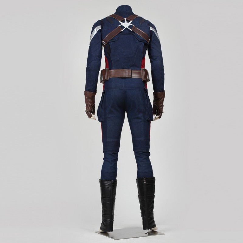 Captain America 2 Costume Captain America The Winter Soldier Suit Steve Rogers Cosplay Suit