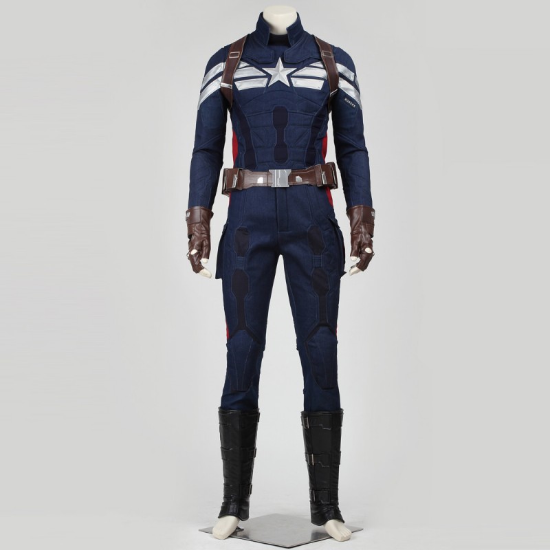 Captain America 2 Costume Captain America The Winter Soldier Suit Steve Rogers Cosplay Suit