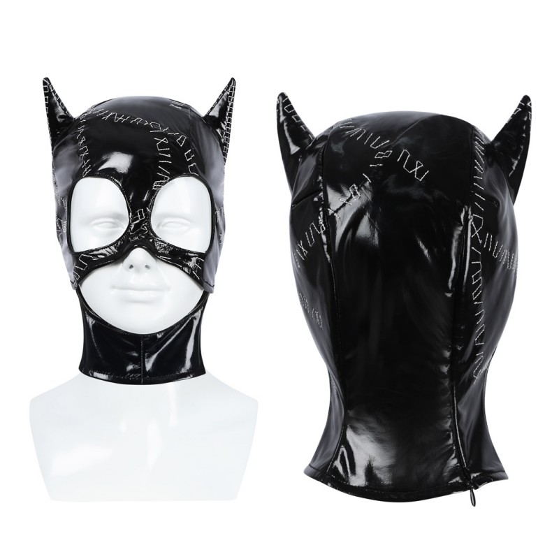 Bat Return Catgirl Costume Selina Kyle Black Halloween Cosplay Suit