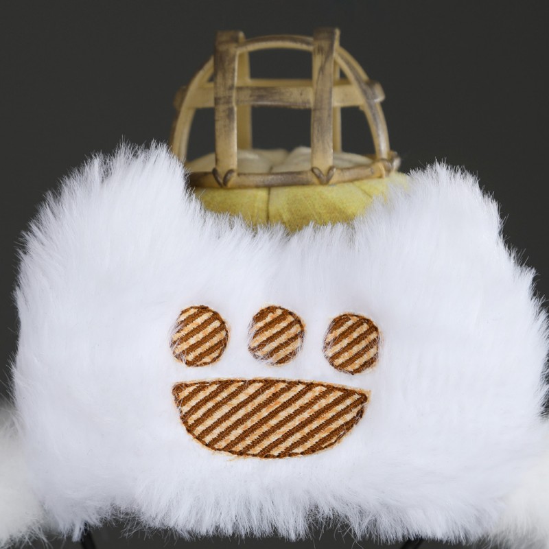 Monster Hunter Wilds Felyne Palico Hat Cosplay Costume Halloween Accessory Prop