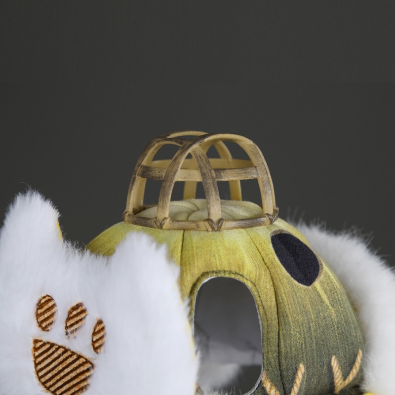 Monster Hunter Wilds Felyne Palico Hat Cosplay Costume Halloween Accessory Prop