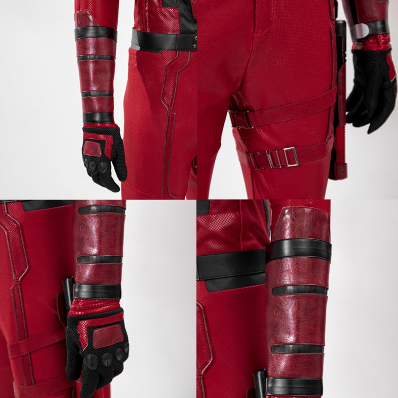 Matthew Murdock Costume Daredevil Born Again Cosplay Suit Red Outfits