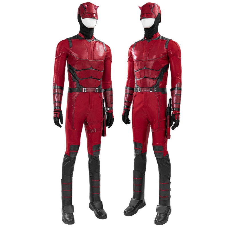 Matthew Murdock Costume Daredevil Born Again Cosplay Suit Red Outfits