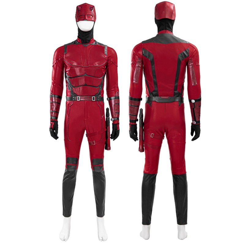 Matthew Murdock Costume Daredevil Born Again Cosplay Suit Red Outfits