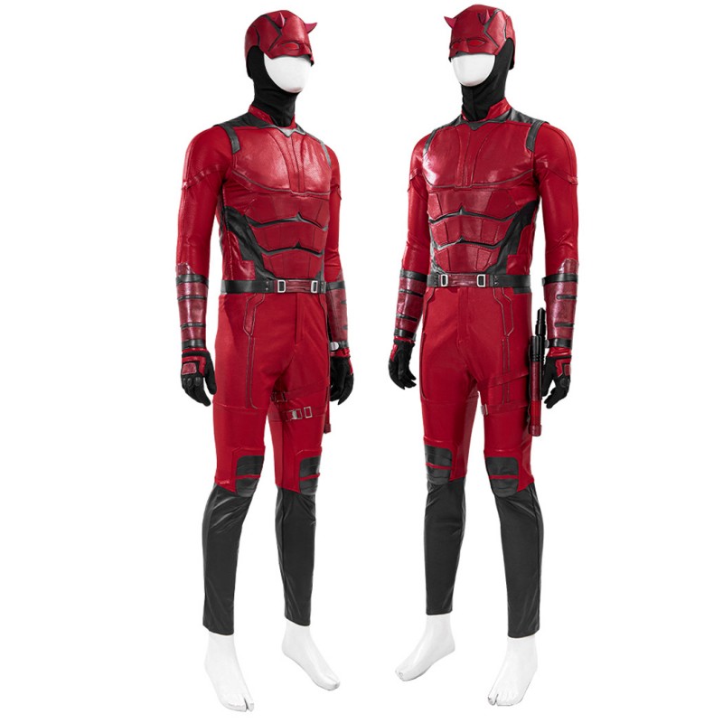 Matthew Murdock Costume Daredevil Born Again Cosplay Suit Red Outfits