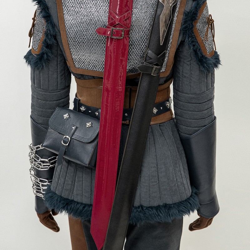 The Witcher 4 Ciri Cosplay Costume Women Halloween Outfit