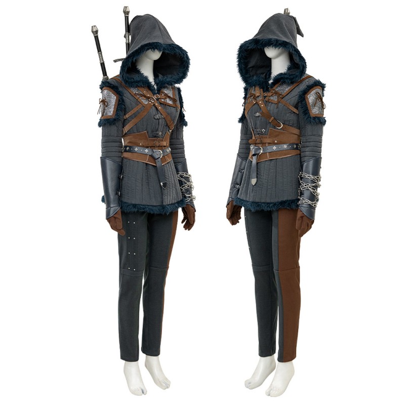 The Witcher 4 Ciri Cosplay Costume Women Halloween Outfit