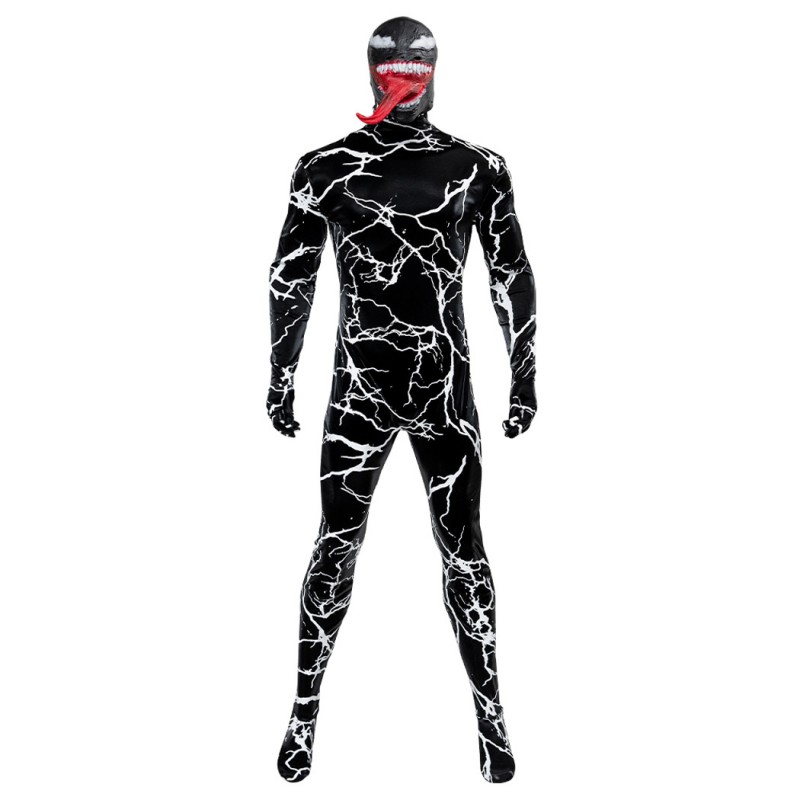 Venom Black Suit Venom The Last Dance Cosplay Costume Men Halloween Outfit