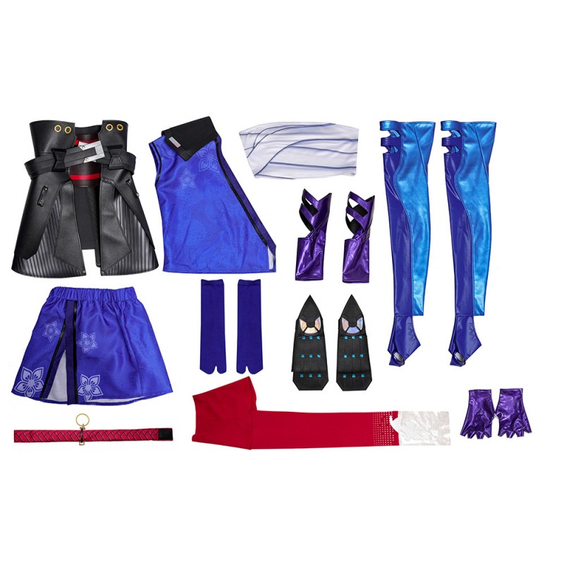 Psylocke Costume Marvel Rivals Halloween Cosplay Suit