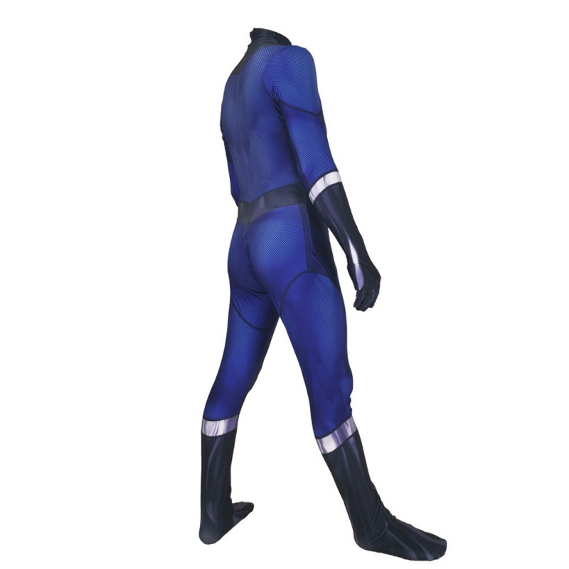 Kids Fantastic 4 Jumpsuit Mister Fantastic Reed Richards Cosplay Costume