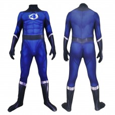 Kids Fantastic 4 Jumpsuit Mister Fantastic Reed Richards Cosplay Costume