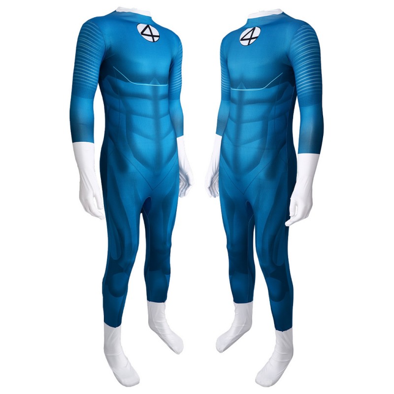 Fantastic 4 Jumpsuit Mister Fantastic Reed Richards Cosplay Costume